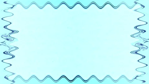 Long, rectangular, horizontal wavy decorated blue closed, lines on a blue b.. Stock Footage 270315881