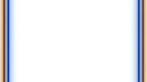 Long rectangular vertical colorful gray blue neon flashing long lines on wh.. Stockbeeldmateriaal 270316431