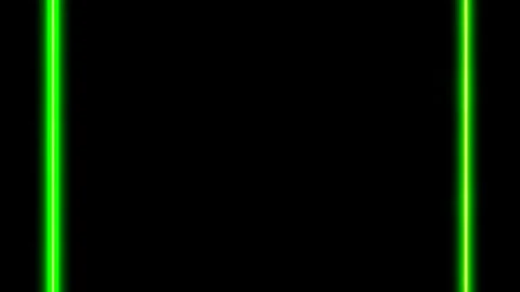 Long rectangular vertical colorful green neon moving long lines on black ba.. Stock Footage 270316409