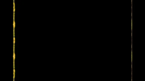 Long rectangular vertical colorful orange neon with smoke long lines on bla.. Stock Footage 270316414