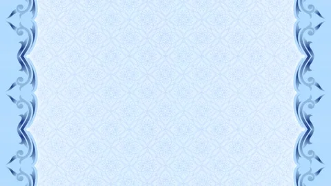 Long, rectangular, vertical decorated blue stripes, lines on a blue backgro.. Stockbeeldmateriaal 270316012