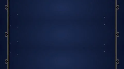 Long rectangular vertical decorated golden motionless long lines frame on d.. Stock Footage 270316991