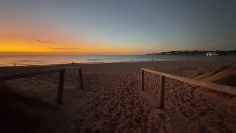 Long reef sunrise Stock Footage 302889415