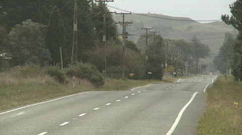 Long road Stock Footage 346455