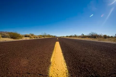 Long Road Stock Photos