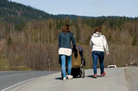 Long road Stock Photos