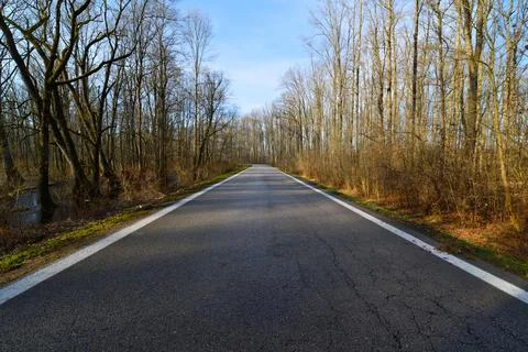 Long Road Stock Photos