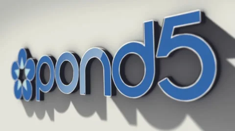 Long Shadow 3d Logo Stockmateriaal After Effects