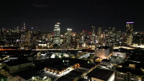 Long shot NYC skyline Stock Footage 246736991