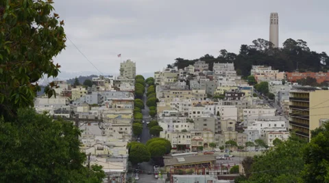 Long Shot of San Francisco Stock Footage 37708853