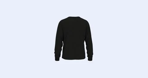 Long sleeve black Stock Footage 292142897