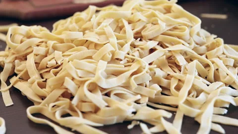 Long solid pasta food Stock Footage 152883699