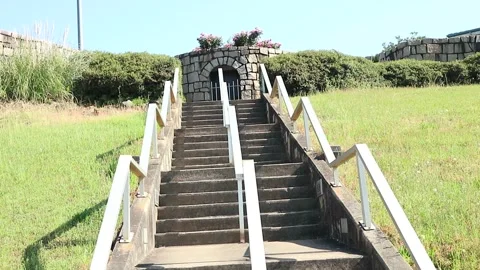 Long Stair Way Stock Footage 274573833