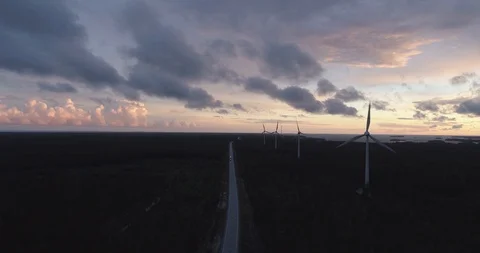 Long Straight Road Stock Footage 86401726