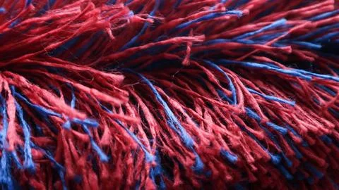 Long strings of fabric texture for the background. Stock Photos