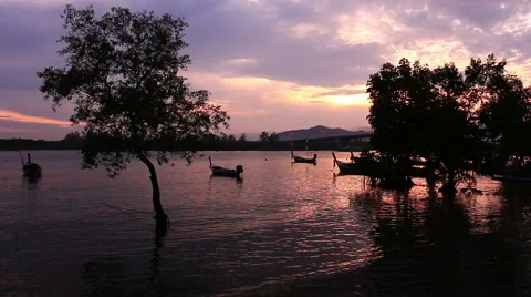 Long tail boat . Stock-Footage 64144069