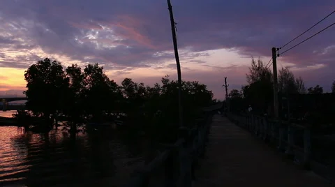 Long tail boat . Stock-Footage 64144308