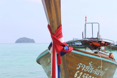 Long-tail boat Stock Photos