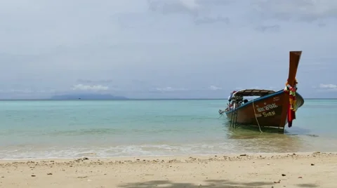 Long Tail Koh Adang Video stock 50564799
