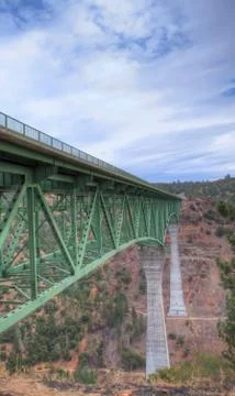 Long tall bridge Stock Photos