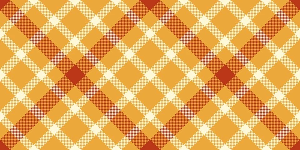 Long tartan background texture, thin pattern seamless vector. Shabby fabric.. 스톡 일러스트