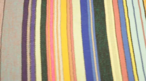 Long Textile Colour Video stock 21354921