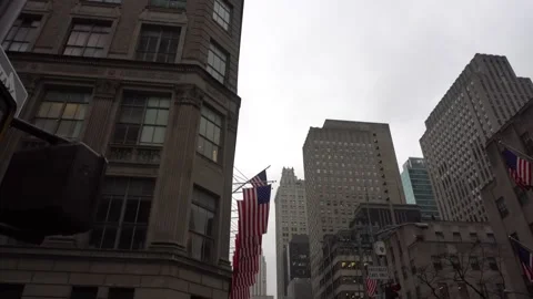 Long Tilt Shot in NYC Stock Footage 166753208