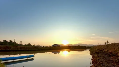 Long trem time lapse in 2 days Stock Footage 265076039