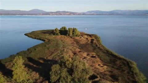 Long tule point Stock Footage 139934005