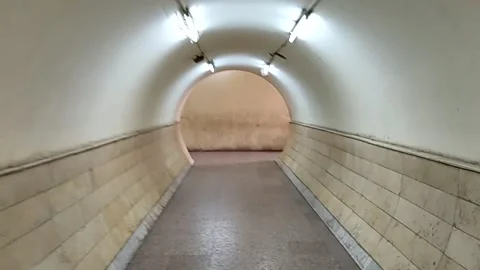 Long tunnel, cairo Video stock 154170985