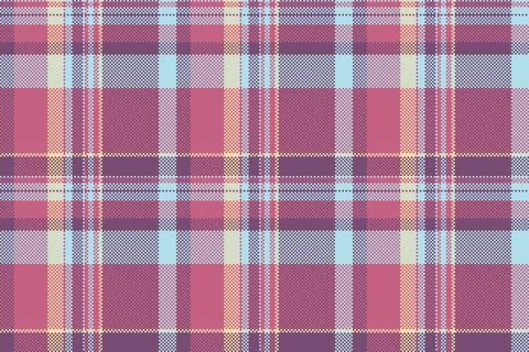 Long vector texture background, satin seamless fabric tartan. Collection ch.. イラスト素材