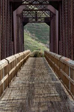 Long walking path Stock Photos