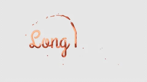 LONG WEEKEND VIBES HANDWRITING ANIMATION TRANSPARENT BACKGROUND ORANGE CORAL Stock Footage 339349719