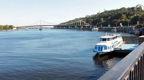 Long Wharf Blue River Video stock 26736611