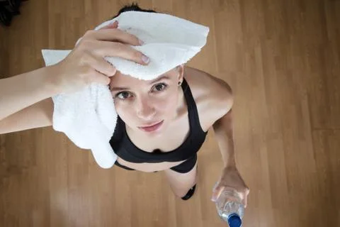 Long work out Foto stock