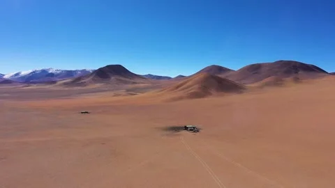 Long yellow sand, no-man's land protection station, Stock Footage 241968985