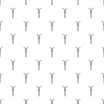 Long zip pattern seamless vector イラスト素材