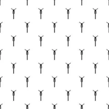 Long zip pattern seamless vector 스톡 일러스트