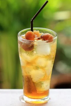 Longan cold water. Stock-Fotos
