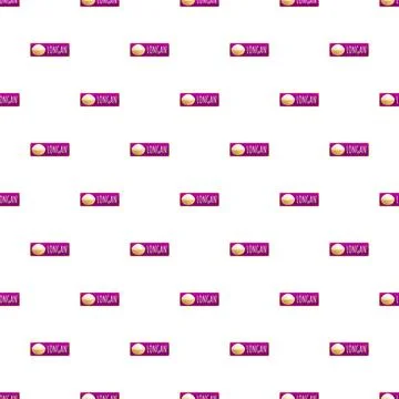 Longan fruit label pattern on white background Stock Illustration