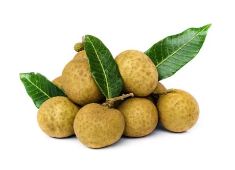 Longan  fruit . Stock Photos