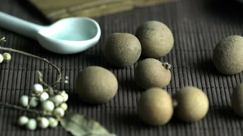 Longan-traditional close up Stock Footage 157776354