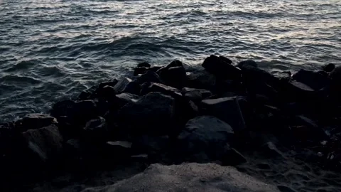 LongBeachSunset2 Stock Footage 274524790