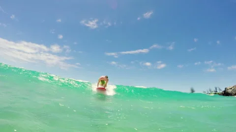 Longboard Hawaii Stock Footage 52711848