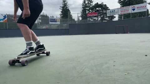 Longboard Practice Stock Footage 172039872