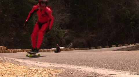 Longboard Riders Video stock 27128390