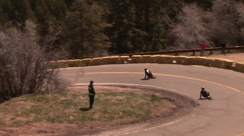 Longboard Riders Vídeo Stock 27128446