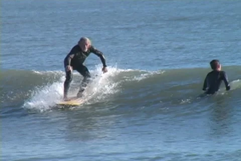 Longboard Surf1 Stock Footage 8506565