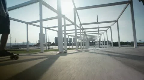 Longboarding Stock Footage 20487361