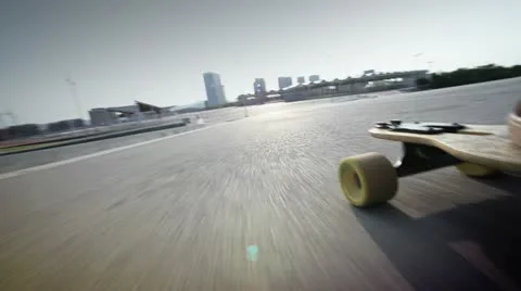 Longboarding Stock Footage 20487682